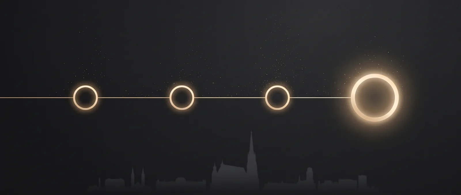 Four steps of the SEO collaboration shown as a timeline